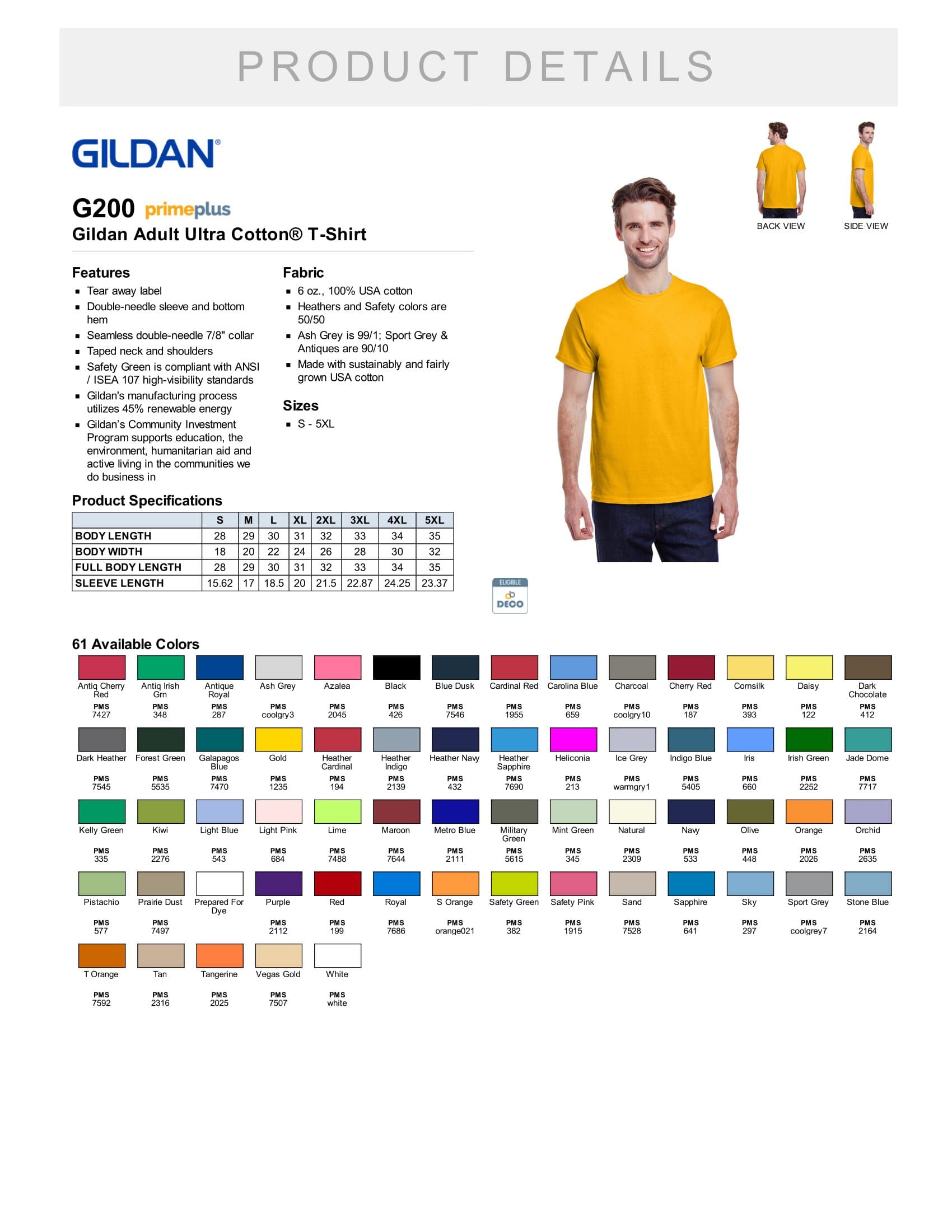 Gildan G200