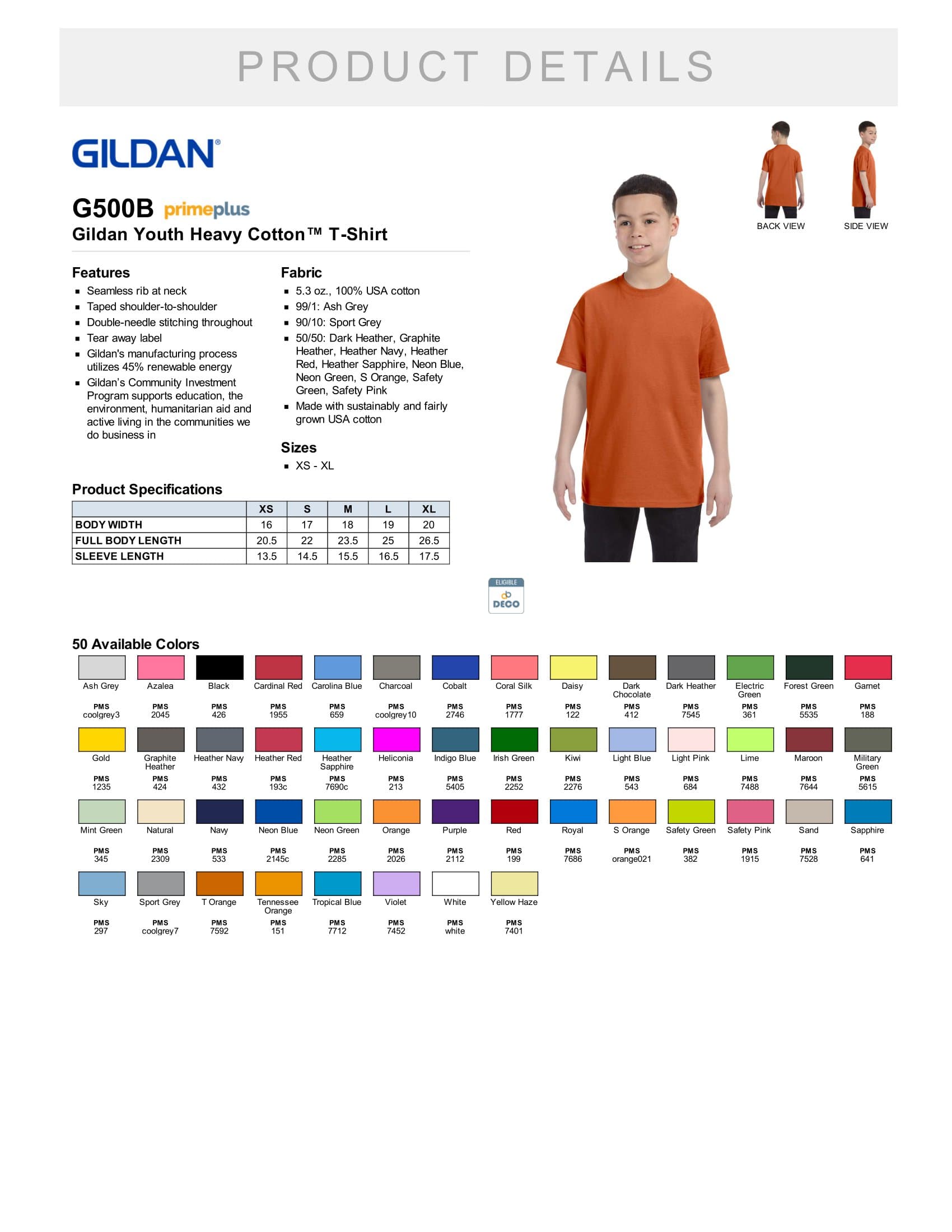 Gildan G500B