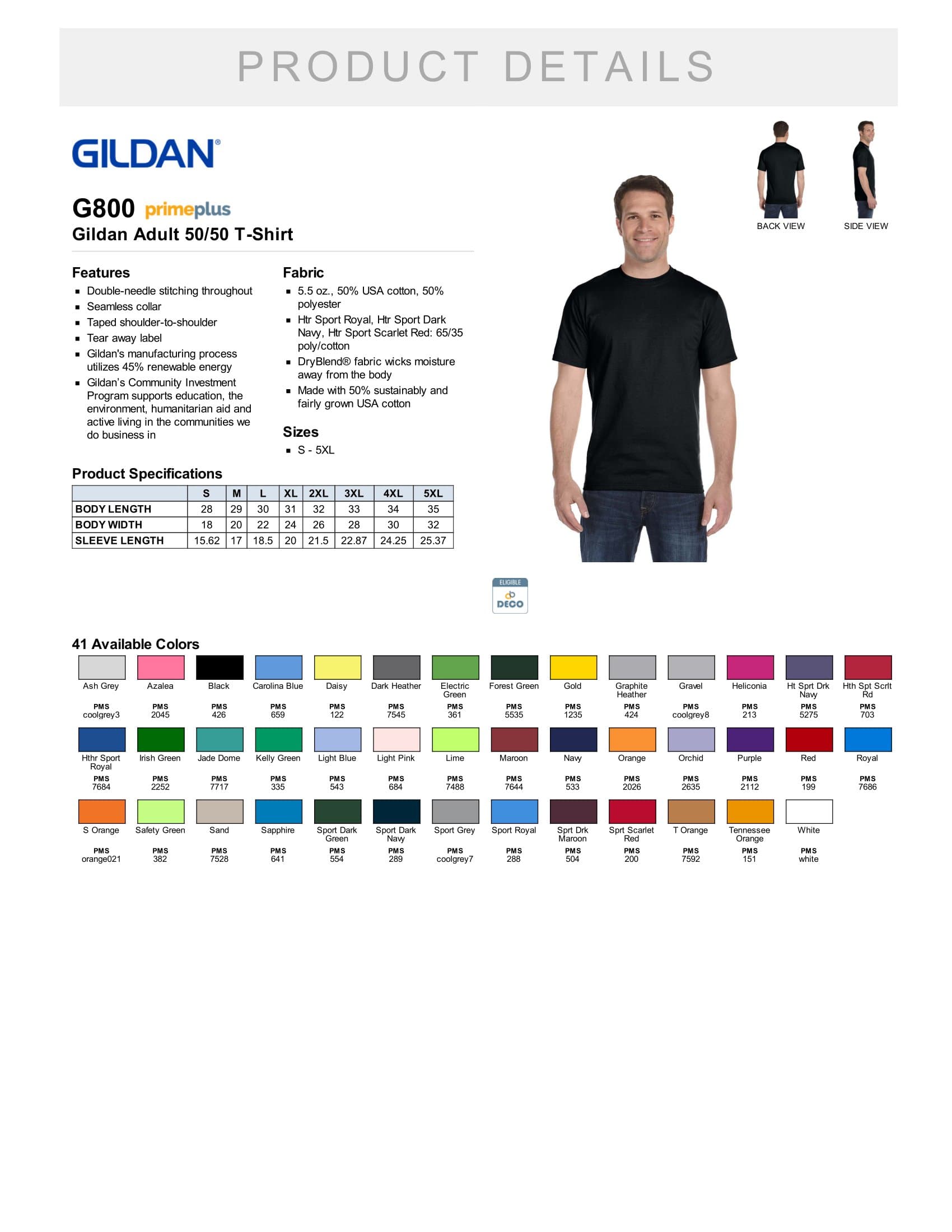 Gildan 800
